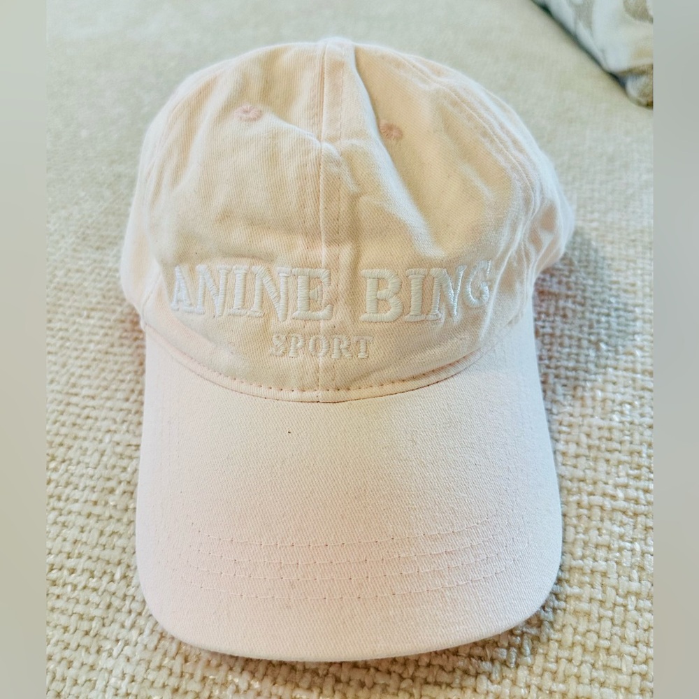 ANINE BING PINK CAP